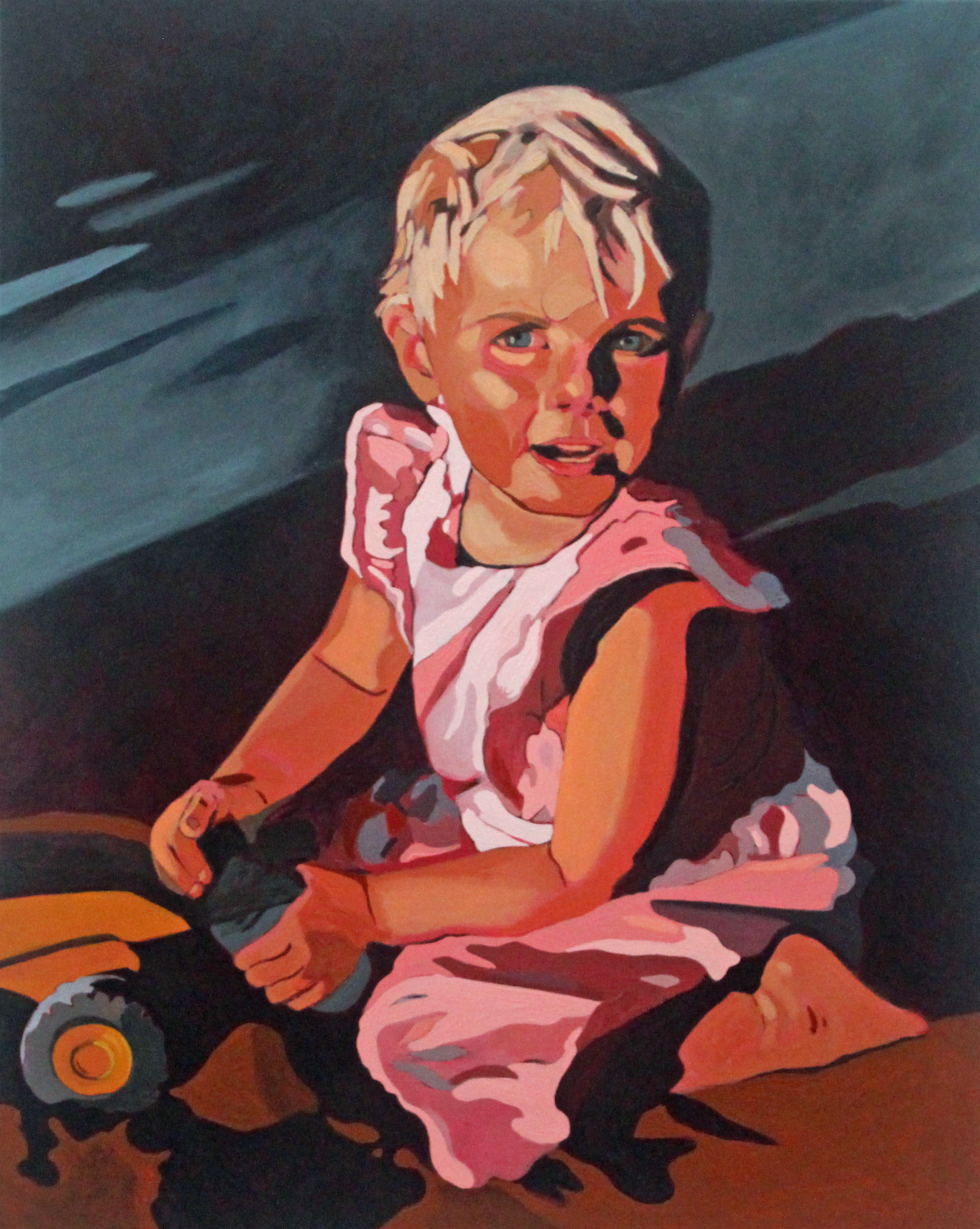 Charlie, 2020, 16 x 20, Acrylic on Canvas